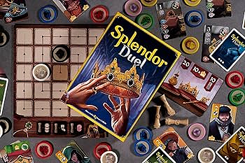 Splendor Duel - Agrade a nobreza e Vença.