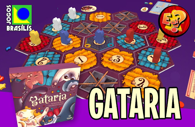 Gataria, um simpático jogo de gatinhos, treta e petiscos